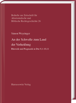 An der Schwelle zum Land der Verheißung von Weyringer,  Simon