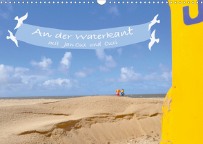 An der Waterkant mit Jan Cux und Cuxi (Wandkalender 2021 DIN A3 quer) von Exner,  Kornelia, kexDESIGN