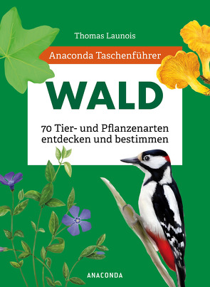 Anaconda Taschenführer Wald – 70 Tier- und Pflanzenarten entdecken und bestimmen von Launois,  Thomas, Nitsch,  Xavier, Padié,  Sophie, Peyrot,  Morgane, Zettel,  Charles