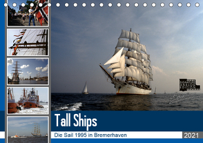 Analoge Fotografie Tall Ships Sail 1995 Bremerhaven (Tischkalender 2021 DIN A5 quer) von Harhaus,  Helmut