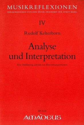 Analyse und Interpretation von Kelterborn,  Rudolf