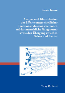 Analyse und Klassifikation der Effekte unterschiedlicher Emotionsinduktionsmethoden auf das menschliche Gangmuster sowie den Übergang zwischen Gehen und Laufen von Janssen,  Daniel