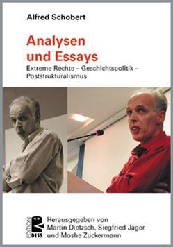 Analysen und Essays von Dietzsch,  Martin, Jaeger,  Siegfried, Schobert,  Alfred, Zuckermann,  Moshe