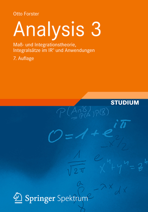 Analysis 3 von Forster,  Otto