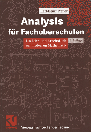 Analysis für Fachoberschulen von Pfeffer,  Karl-Heinz