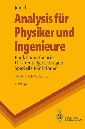 Analysis für Physiker und Ingenieure von Jänich,  Klaus