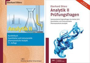 Analytik II – Kurzlehrbuch und Prüfungsfragen von Ehlers,  Eberhard