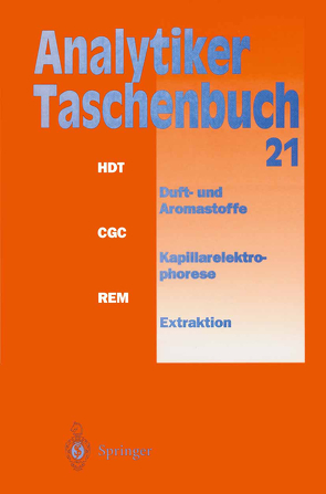 Analytiker-Taschenbuch von Bahadir,  A. Müfit, Danzer,  Klaus, Engewald,  Werner, Fresenius,  Wilhelm, Galensa,  Rudolf, Günzler,  Helmut, Huber,  Walter, Linscheid,  Michael, Lüderwald,  I., Schwedt,  Georg, Tölg,  Günter, Wisser,  H.