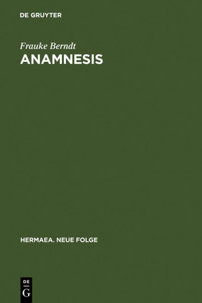 Anamnesis von Berndt,  Frauke