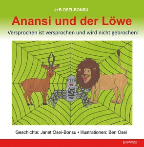 Anansi und der Löwe von Osei-Bonsu,  J+B