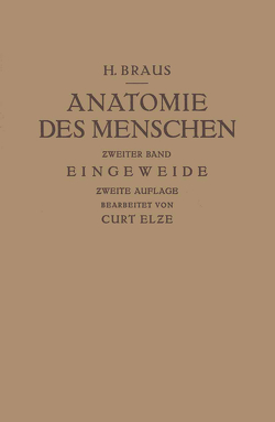 Anatomie des Menschen von Braus,  Hermann