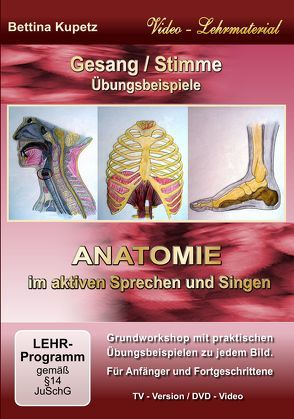 ANATOMIE im aktiven Sprechen und Singen von Kupetz,  Bettina