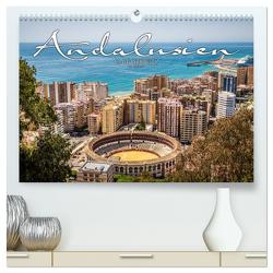 Andalusien – die Wiege vieler spanischer Traditione (hochwertiger Premium Wandkalender 2024 DIN A2 quer), Kunstdruck in Hochglanz von RODRIGUEZ Photography,  CLAVE