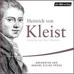 Anekdoten und andere kleine Prosa von Boysen,  Rolf, Kleist,  Heinrich von