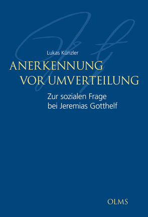 Anerkennung vor Umverteilung von Künzler,  Lukas