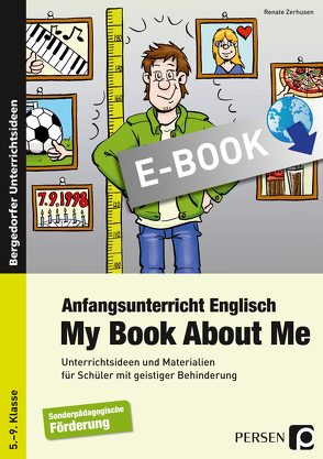 Anfangsunterricht Englisch – My Book About Me von Zerhusen,  Renate