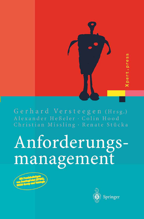 Anforderungsmanagement von Heßeler,  Alexander, Hood,  Colin, Missling,  Christian, Stücka,  Renate, Versteegen,  Gerhard