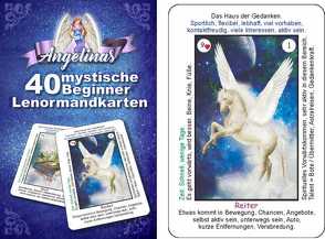 Angelinas 40 mystische Beginner – Lenormandkarten von Schulze,  Angelina