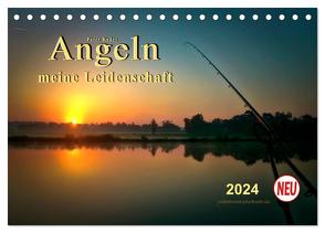 Angeln – meine Leidenschaft (Tischkalender 2024 DIN A5 quer), CALVENDO Monatskalender von Roder,  Peter