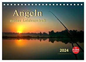Angeln – meine Leidenschaft (Tischkalender 2024 DIN A5 quer), CALVENDO Monatskalender von Roder,  Peter