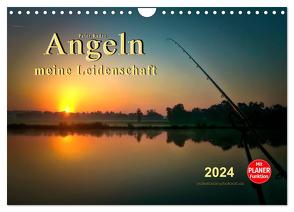 Angeln – meine Leidenschaft (Wandkalender 2024 DIN A4 quer), CALVENDO Monatskalender von Roder,  Peter