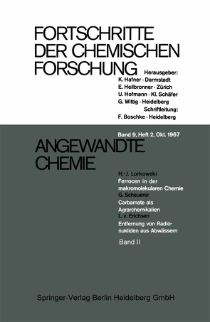 Angewandte Chemie von Lorkowski,  H.-J., Scheuerer,  G., v. Erichsen,  L.