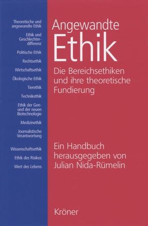 Angewandte Ethik von Nida-Ruemelin,  Julian