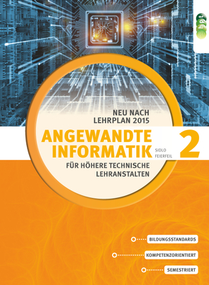 Angewandte Informatik HTL 2 (LP 2015) von Feierfeil,  Gerlinde, Sidlo,  Helmut