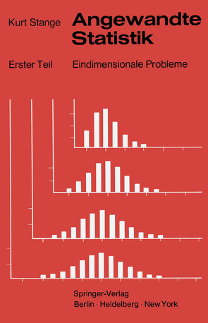 Angewandte Statistik von Stange,  Kurt
