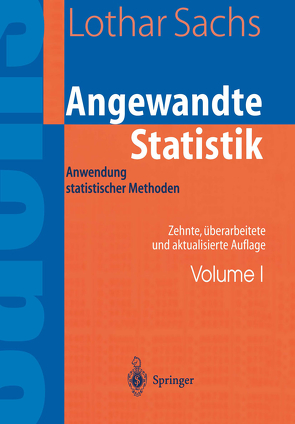 Angewandte Statistik von Sachs,  Lothar