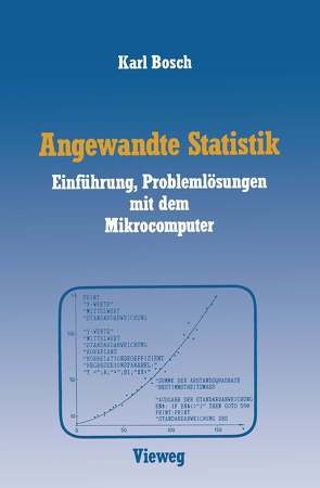 Angewandte Statistik von Bosch,  Karl