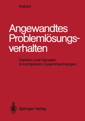 Angewandtes Problemlösungsverhalten von Sell,  Robert