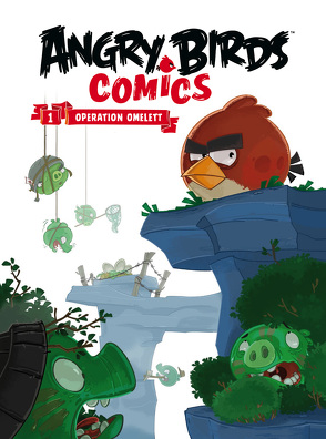 Angry Birds Comicband 1 – Hardcover von Bratenstein,  Jan, Martin,  Oscar, Parker,  Jeff, Rodrigues,  Paco, Toriseva,  Janne