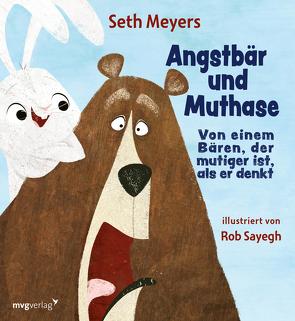 Angstbär und Muthase von Jr.,  Rob Sayegh, Meyers,  Seth, Stütze,  Annett