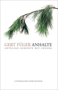 Anhalte von Füger,  Gert