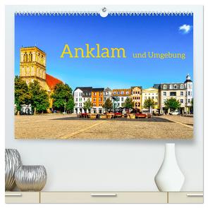 Anklam und Umgebung (hochwertiger Premium Wandkalender 2024 DIN A2 quer), Kunstdruck in Hochglanz von Rogalski,  Solveig