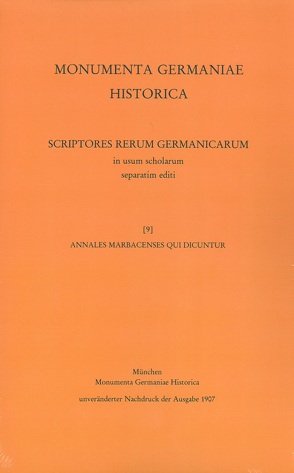 Annales Marbacenses qui dicuntur von Bloch,  Hermann