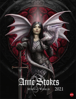 Anne Stokes: Mystic World Posterkalender Kalender 2021 von Heye, Stokes,  Anne