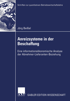 Anreizsysteme in der Beschaffung von Beißel,  Jörg