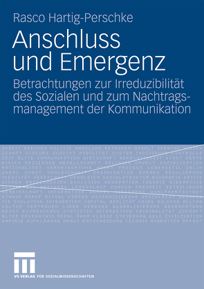 Anschluss und Emergenz von Hartig-Perschke,  Rasco