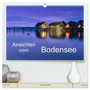 Ansichten vom Bodensee (hochwertiger Premium Wandkalender 2024 DIN A2 quer), Kunstdruck in Hochglanz von Hoffmann,  Klaus