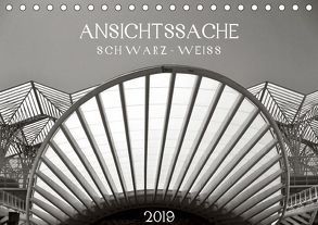 Ansichtssache schwarz-weiß (Tischkalender 2019 DIN A5 quer) von Ganz,  Andrea