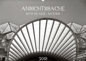 Ansichtssache schwarz-weiß (Wandkalender 2019 DIN A2 quer) von Ganz,  Andrea