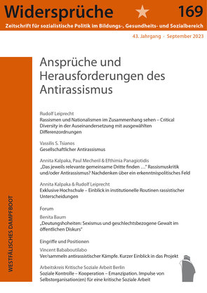 Ansprüche und Herausforderungen des Antirassismus von Widersprüche