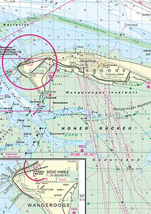 Ansteuerungen der Jade, Weser und Elbe von Bundesamt für Seeschifffahrt und Hydrographie