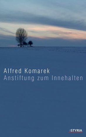 Anstiftung zum Innehalten von Komarek,  Alfred