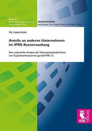 Anteile an anderen Unternehmen im IFRS-Konzernanhang von Lappenküper,  Ilka