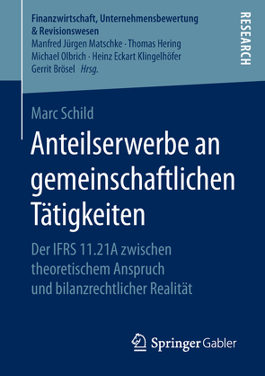 Anteilserwerbe an gemeinschaftlichen Tätigkeiten von Schild,  Marc