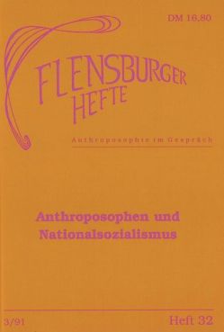 Anthroposophen und Nationalsozialismus von Geiss,  Imanuel, Giordano,  Ralph, Höfer,  Thomas, Lindenberg,  Christoph, Wagner,  Arfst, Weirauch,  Wolfgang