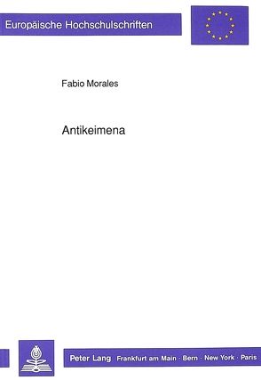 Antikeimena von Morales,  Fabio